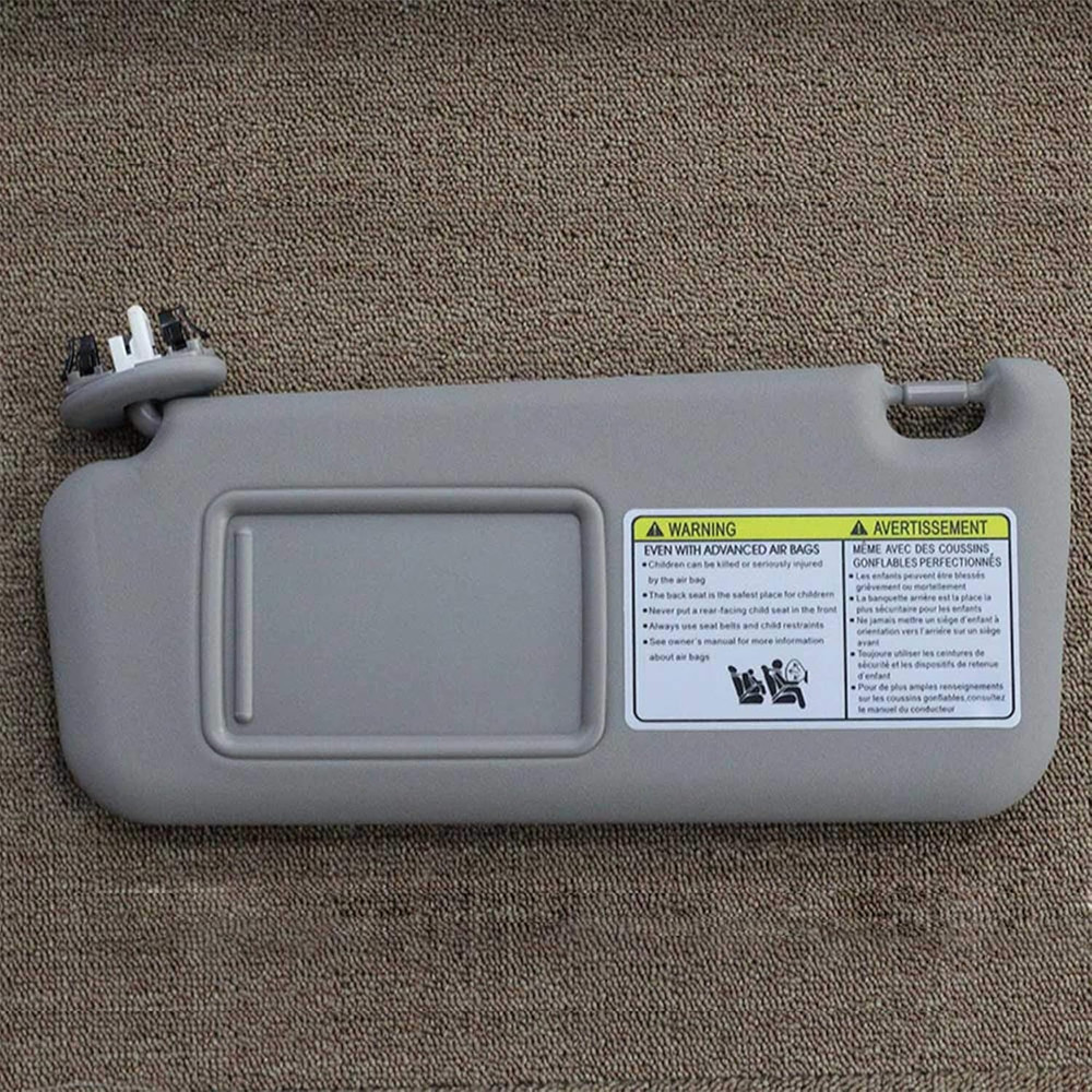 Front Left Driver Side Sun Visor with Vanity Light Compatible with Toyota RAV4 2
