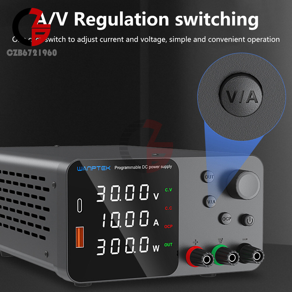 High Accuracy Adjustable DC Power Supply Bench Power Source Voltage Regulator