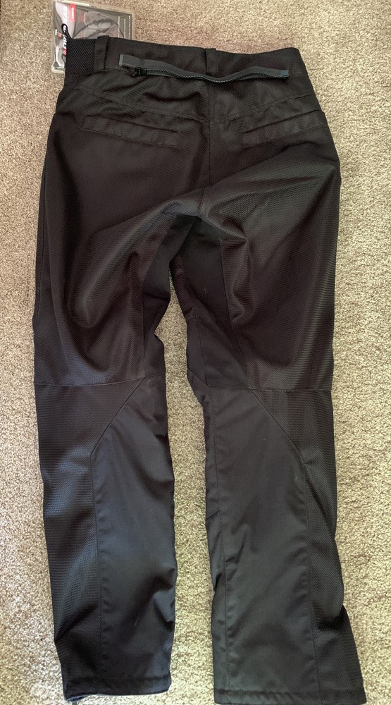 FirstGear Mesh Tex , black, womens size 10.