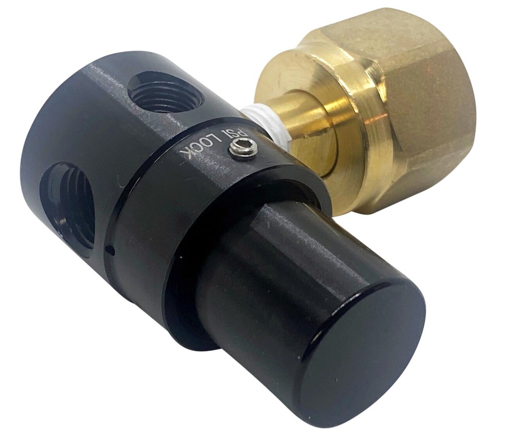 Co2 Air Shifter Compact Mini Aluminum Fixed Regulator 125 PSI