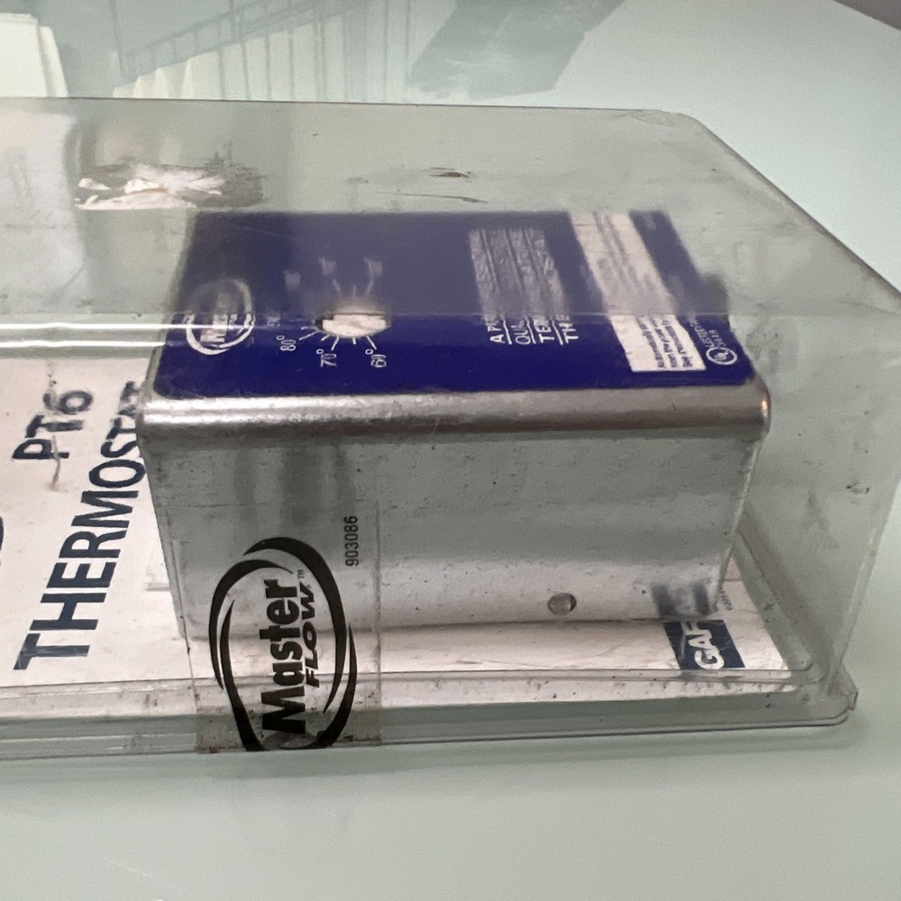 Master Flow PT6 Universal Manually Adjustable Thermostat for Power Vents