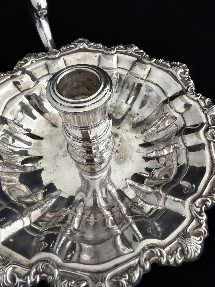 Vintage TOWLE Silver Plate Chamber Candlestick Holder