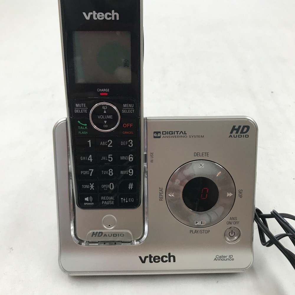 Vtech Two Handset Cordless Answering System with Caller ID Call Waiting LS6425-3