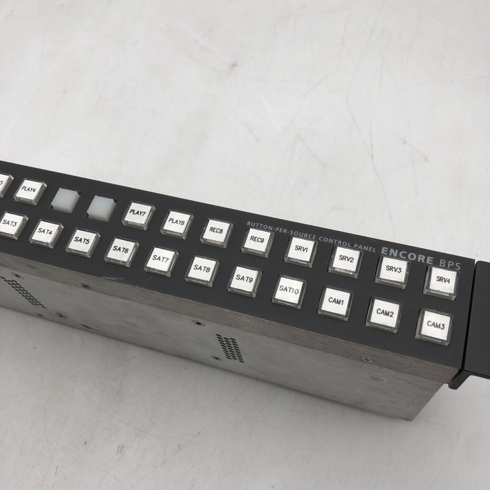 USED Grass Valley - Encore BPS Control Panel POWERS ON AS IS READ C