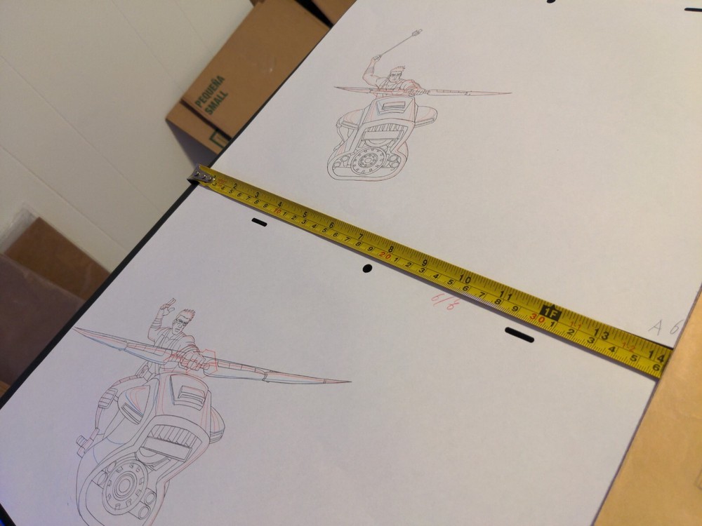 Avengers Assemble animation cel Production art MARVEL Comics DRAWING MCU AA1