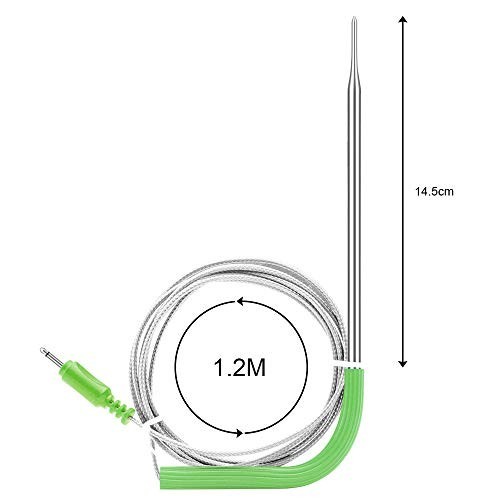 Inkbird WiFi Meat Thermometer 4-Pack Kit with Replacement Colored Probe