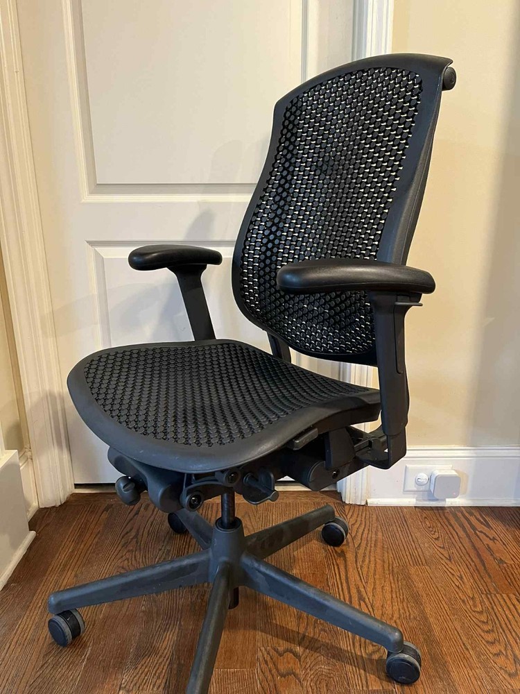 Herman Miller Celle Office Chair Black Full Loaded Version