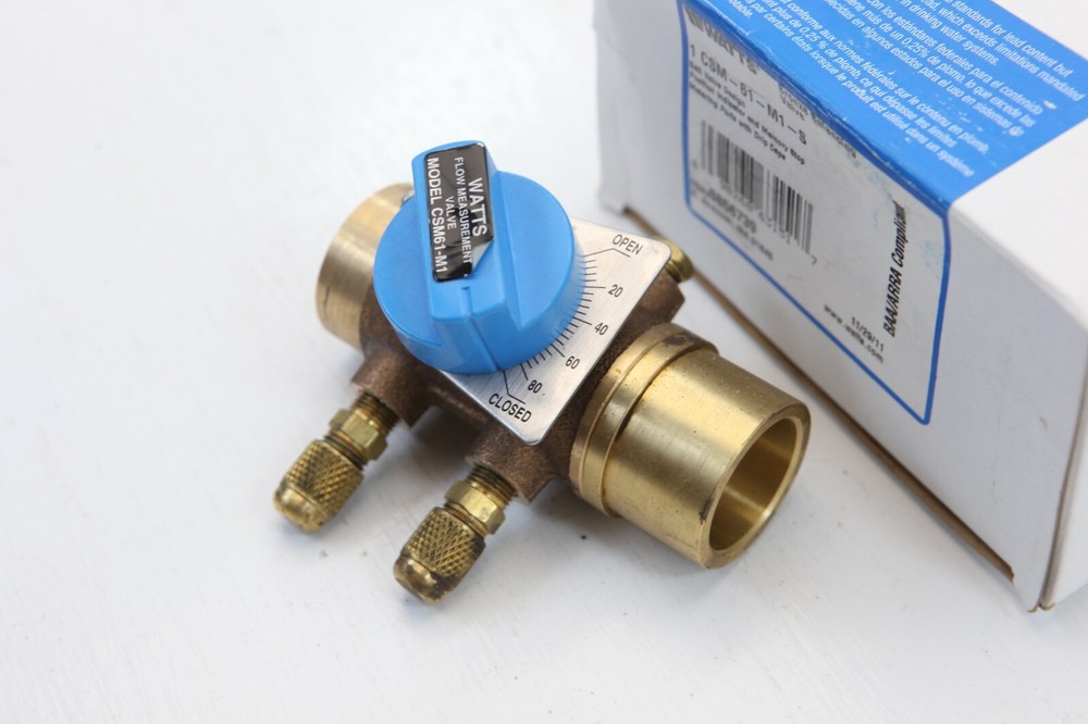 Watts Bronze Balancing Valve with Position Indicator 1" CSM-61-M1 0856739