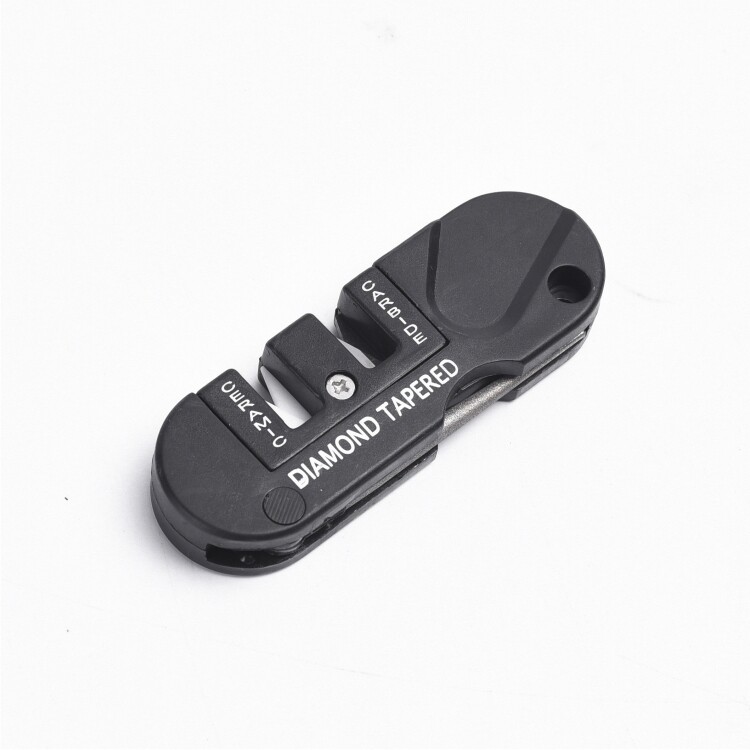 EDC Outdoor ABS Plastic Tungsten Steel Sharpener Diamond Sharpener Multi Tool