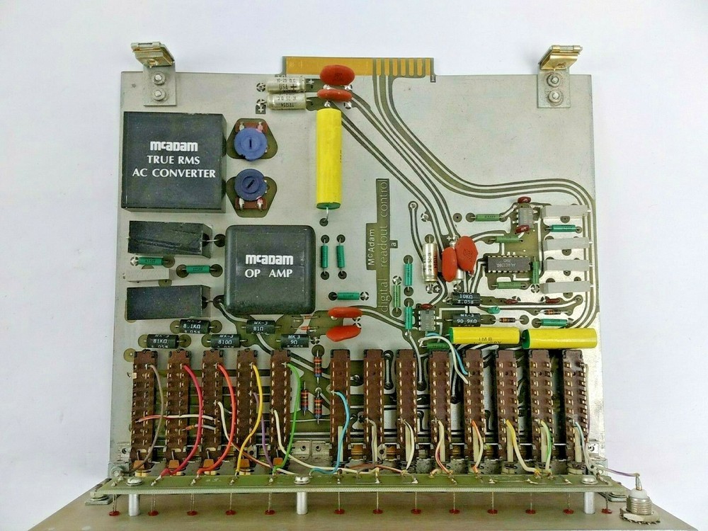 McAdams Digital Readout Control Board Vintage Electronic Component