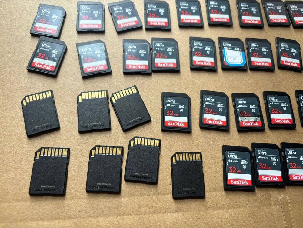 40PCS SANDISK 32GB SD CARD SDHC