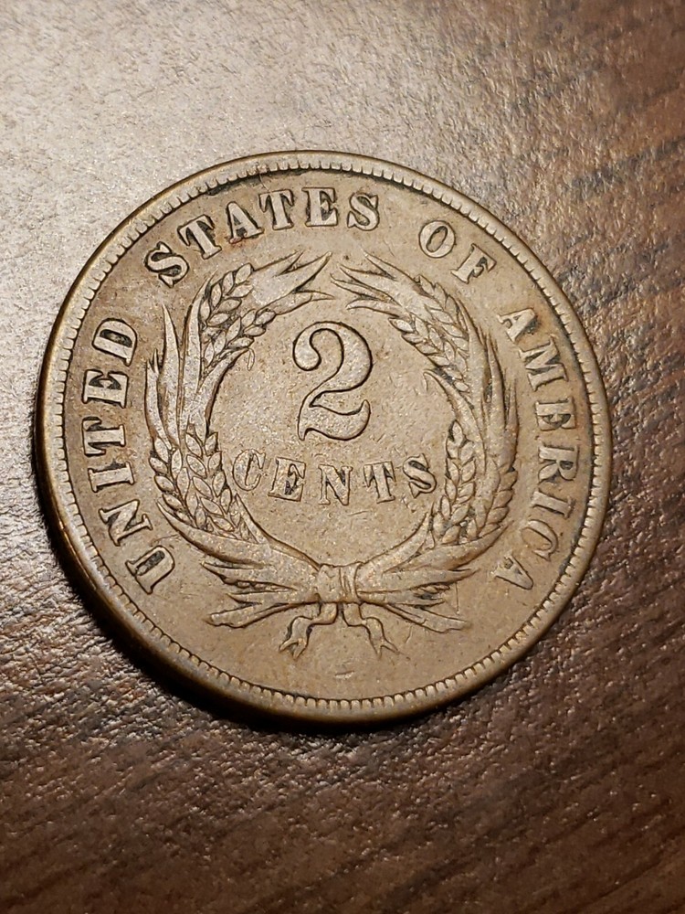 1869 Two Cent Piece