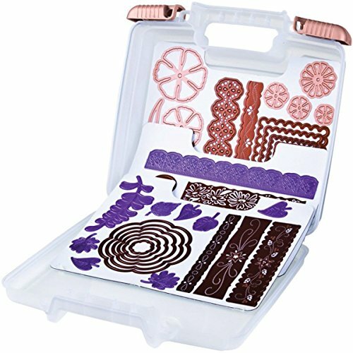 ArtBin 6978AB Die Cut Plastic Storage Case With 3 Magnetic  Assorted Sizes