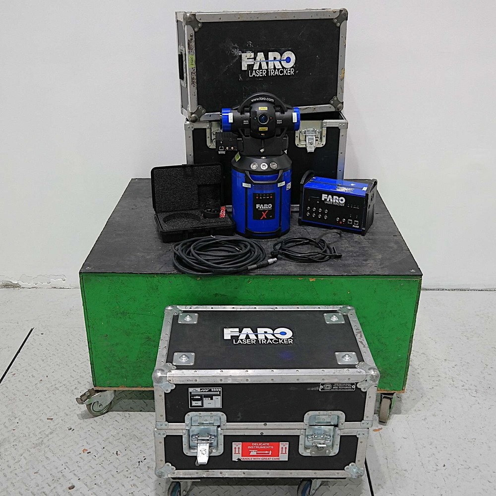 FARO Laser Tracker X V2 with Master Control Unit In Case with Accessories