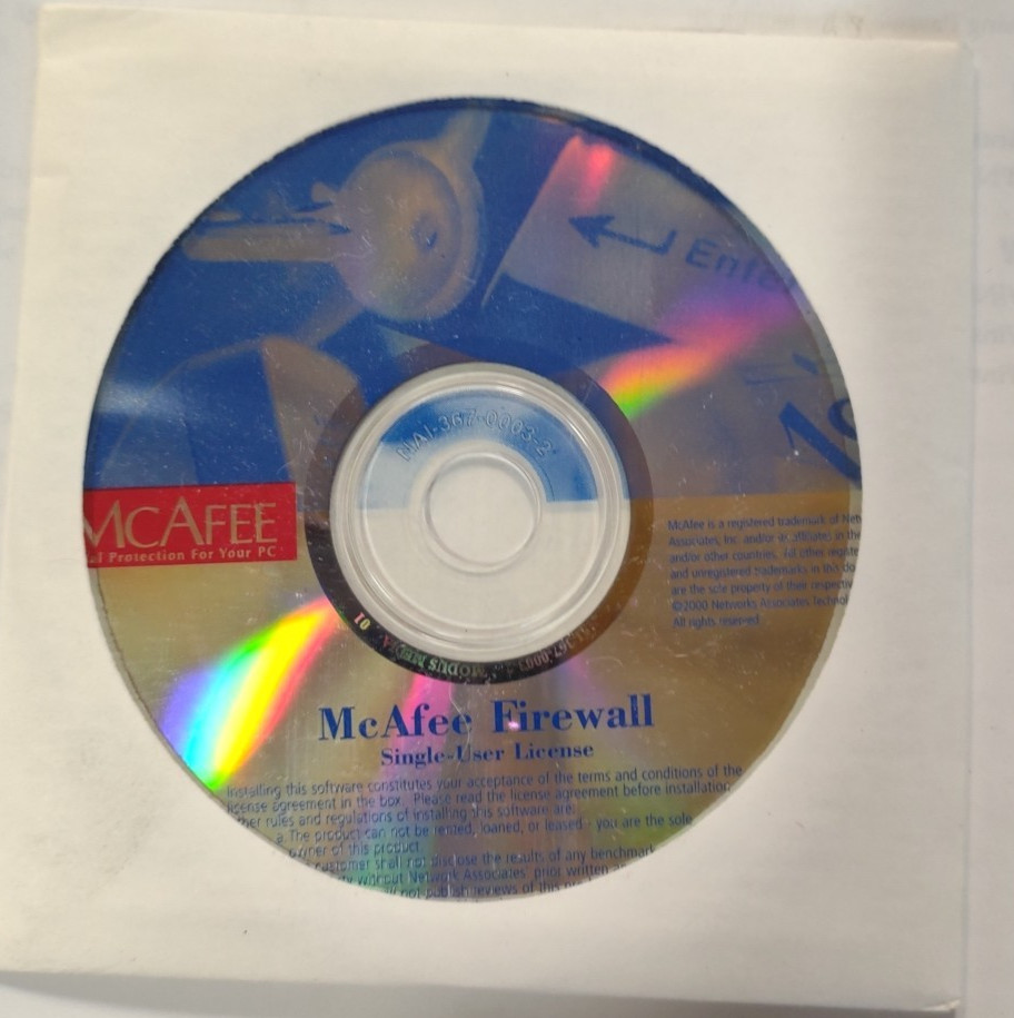 McAfee Firewall for 95/98/NT/2000, 2000