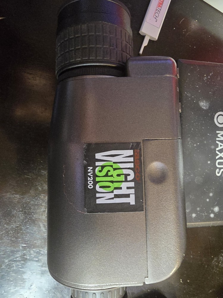 Tasco Night Vision Mini Scope NV200 Tested.
