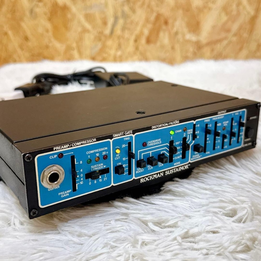 ROCKMAN SUSTAINER 1989 GUITAR EFFECT PROCESSOR VINTAGE AUDIO UNIT TESTED