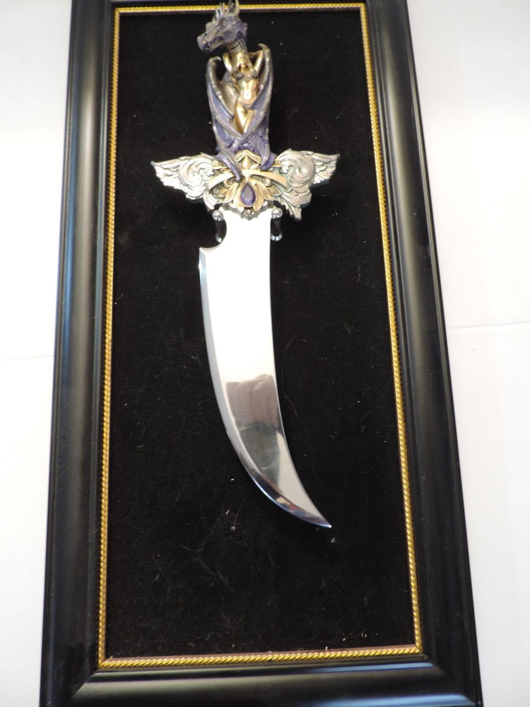 FRANKLIN MINT DAGGER / SWORD PRE OWNED IN GREAT CONDITION # 6