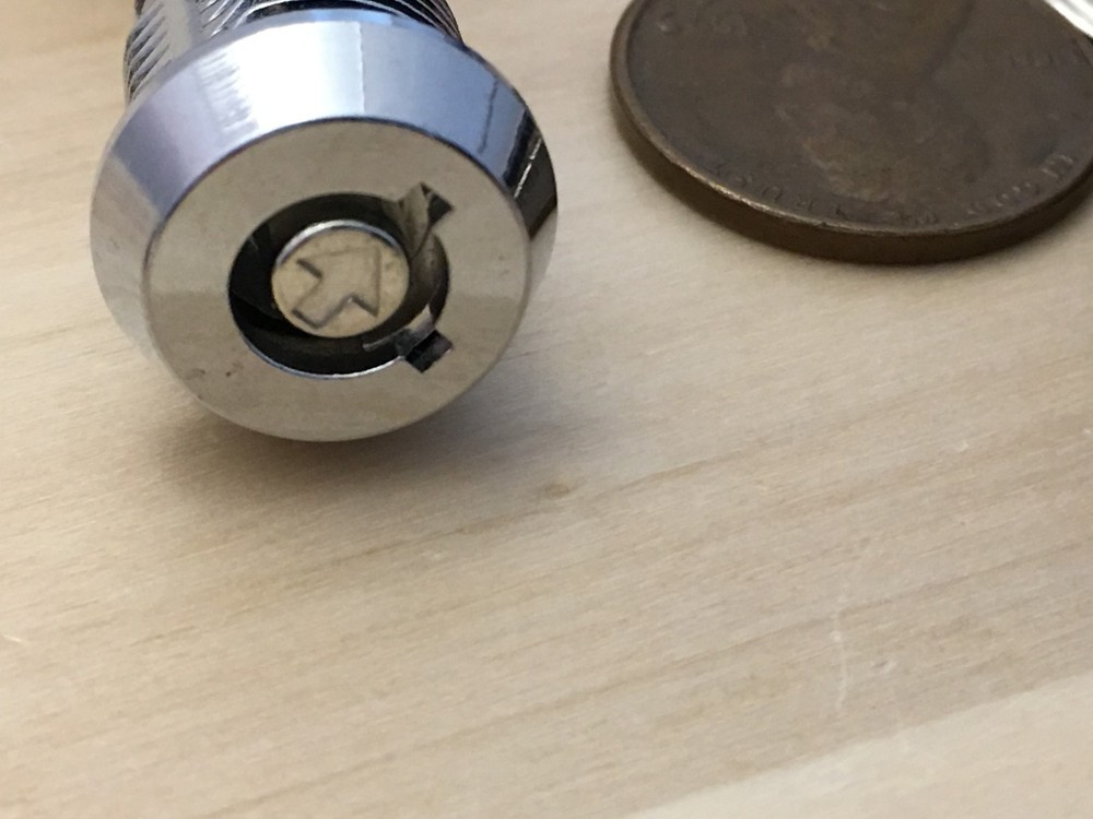 25 sets Key Ignition 12mm Switch OFF-ON Lock metal lock security