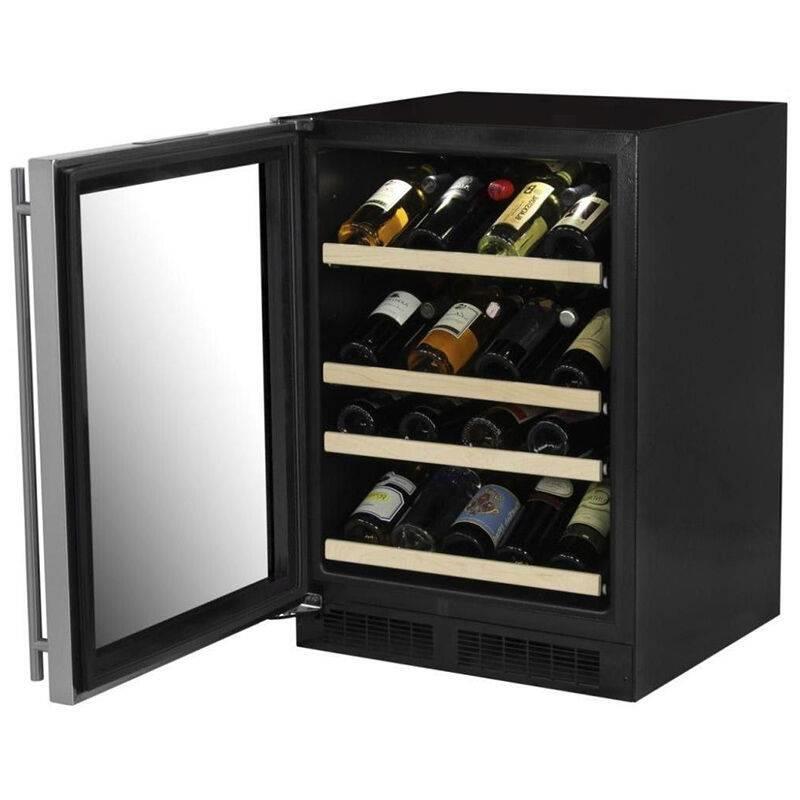 Marvel 24" 27-Bottle Capacity Built-in Dynamic Cooling Wine Storage ML24WSG1LS