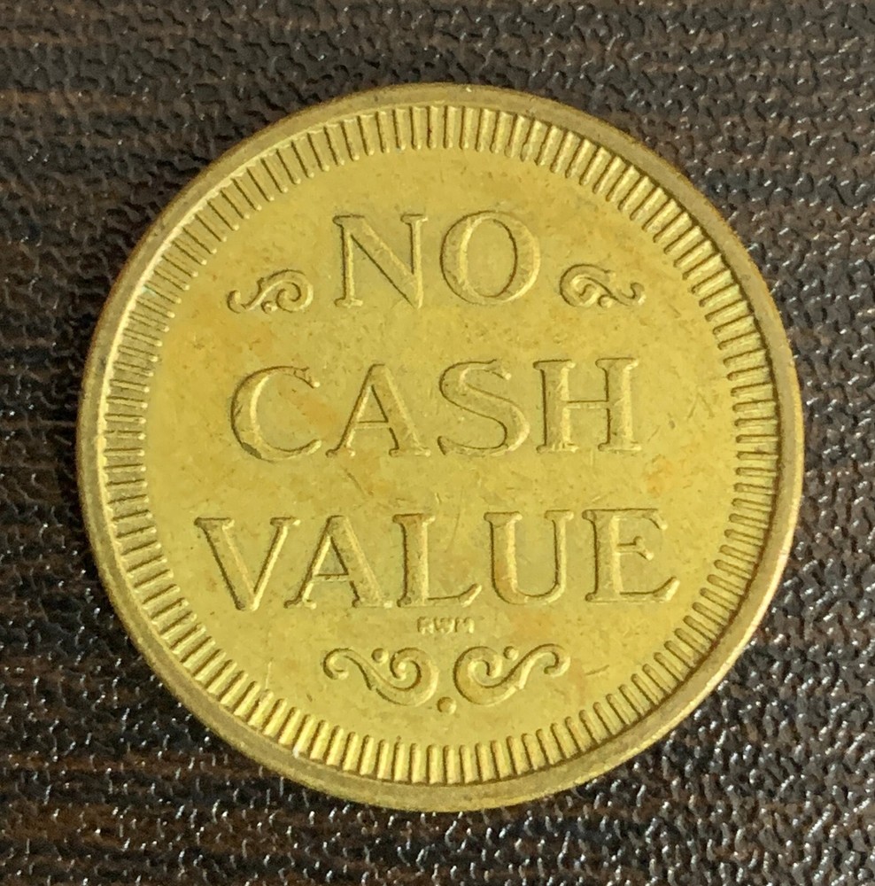 Vintage Baseball Batting Cage Token