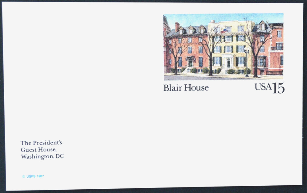 1988 US Sc #UX121 postal card, 15 cent, mint, sharp corners, excellent condition