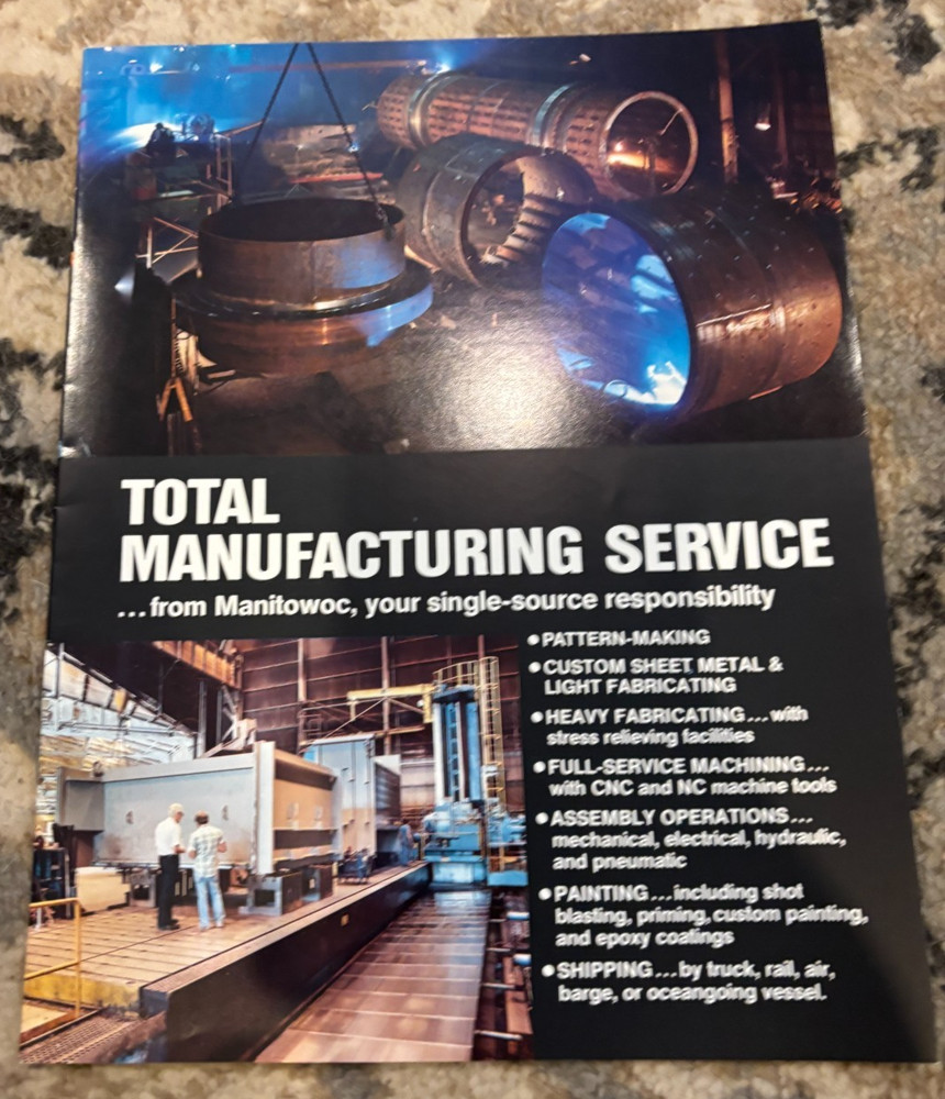 Manitowoc Manufacturing Service Brochure AMIL25