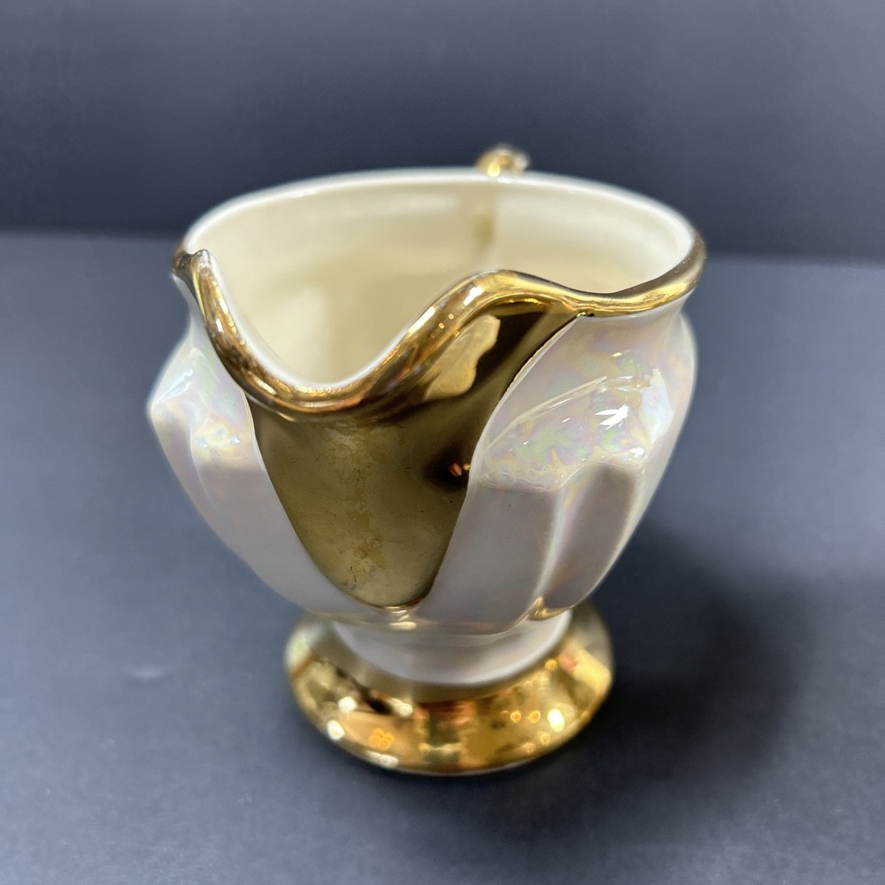 Lusterware Cream & Sugar