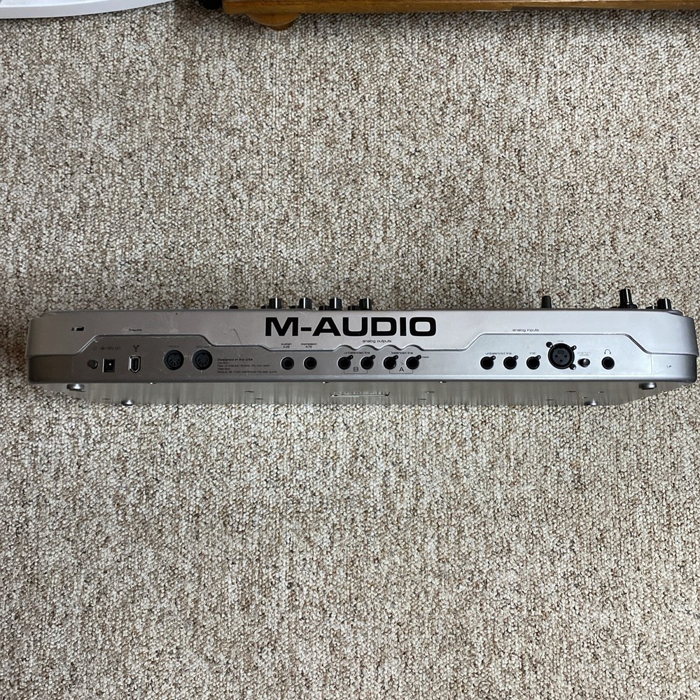 M-Audio Ozonic MIDI Controller Keyboard knob box computer VINTAGE SYNTH AS-IS