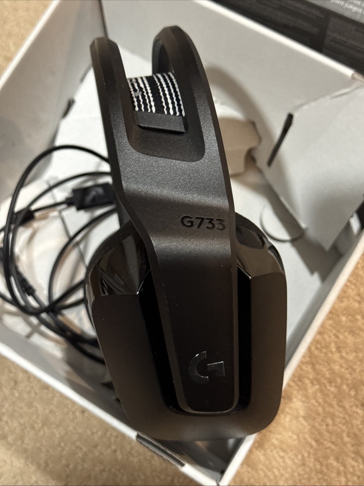 Logitech G733 Wireless Gaming Headset - Black