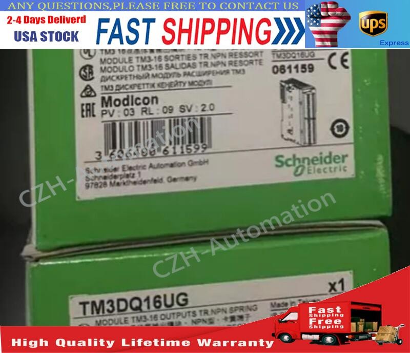 1pcs Schneider TM3DQ16UG discrete output module