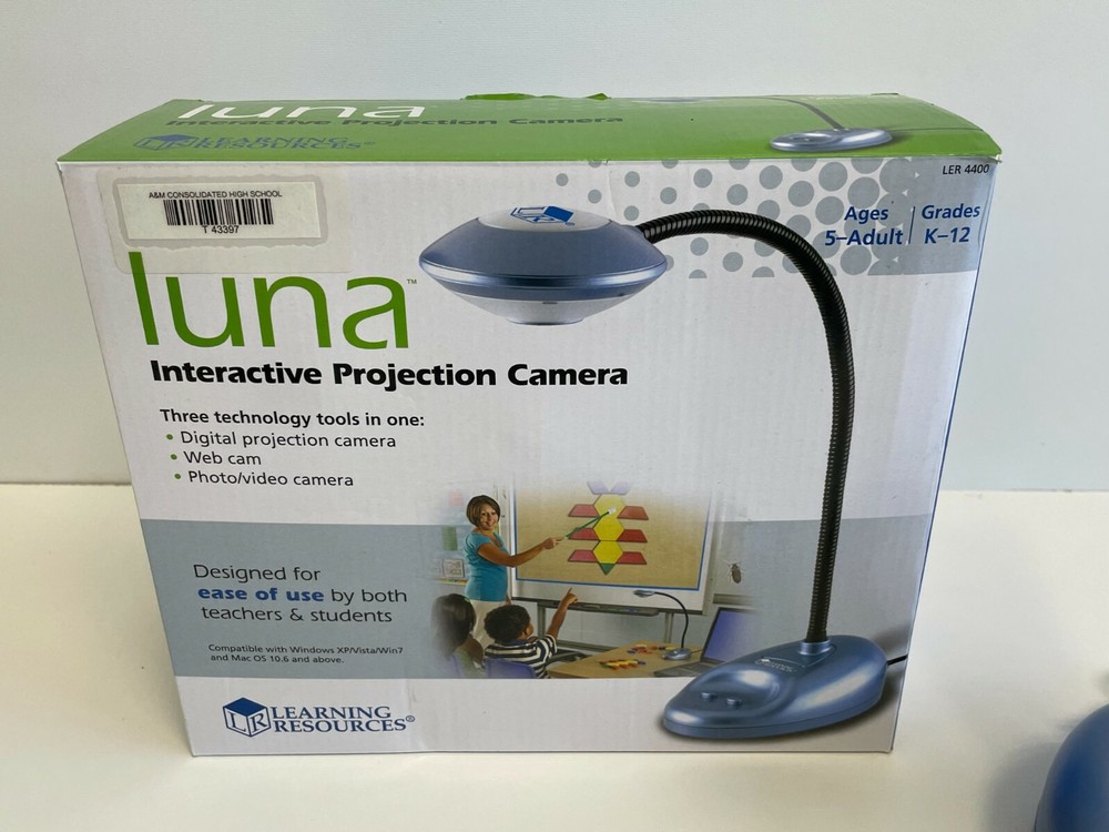 Learning Resources Luna Interactive Easi-View Projection Camera LER-4400