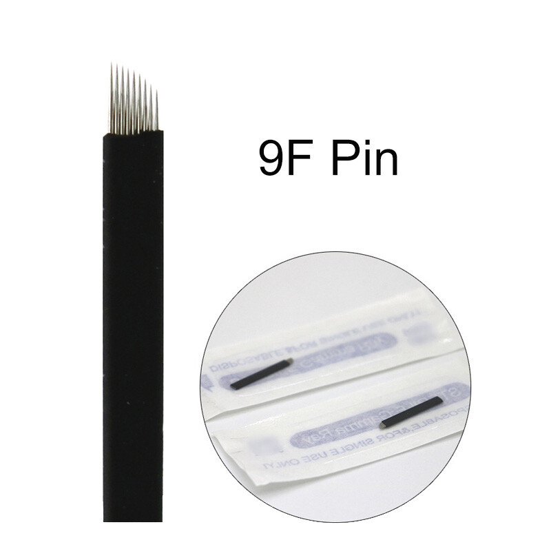 9 Flex Blades Microblading Needles for Tattoo Permanent Makeup Needles