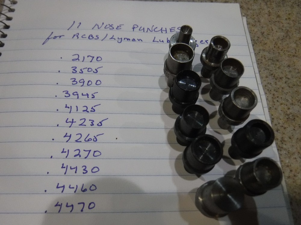 11 top punches for RCBS/Lyman lubrisizer