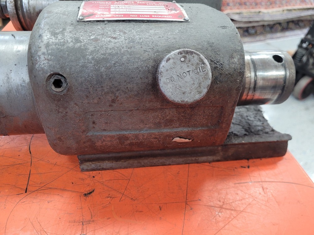 TWO HEALD RED HEAD GRINDING SPINDLES