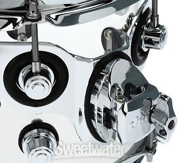 DW Design Series Clear Acrylic Tom - 7" x 8"