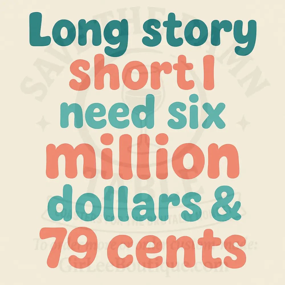 Handmade Coaster: Six Mil and Some Change