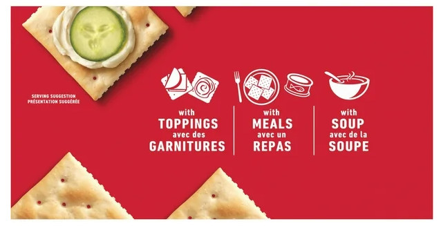 Premium Plus Salted Tops Crackers, 900g (2 Pack)