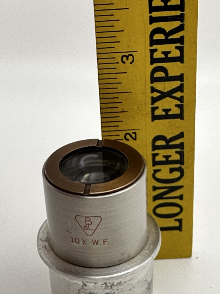 Bausch & Lomb 10x WF Microscope Threaded Lens