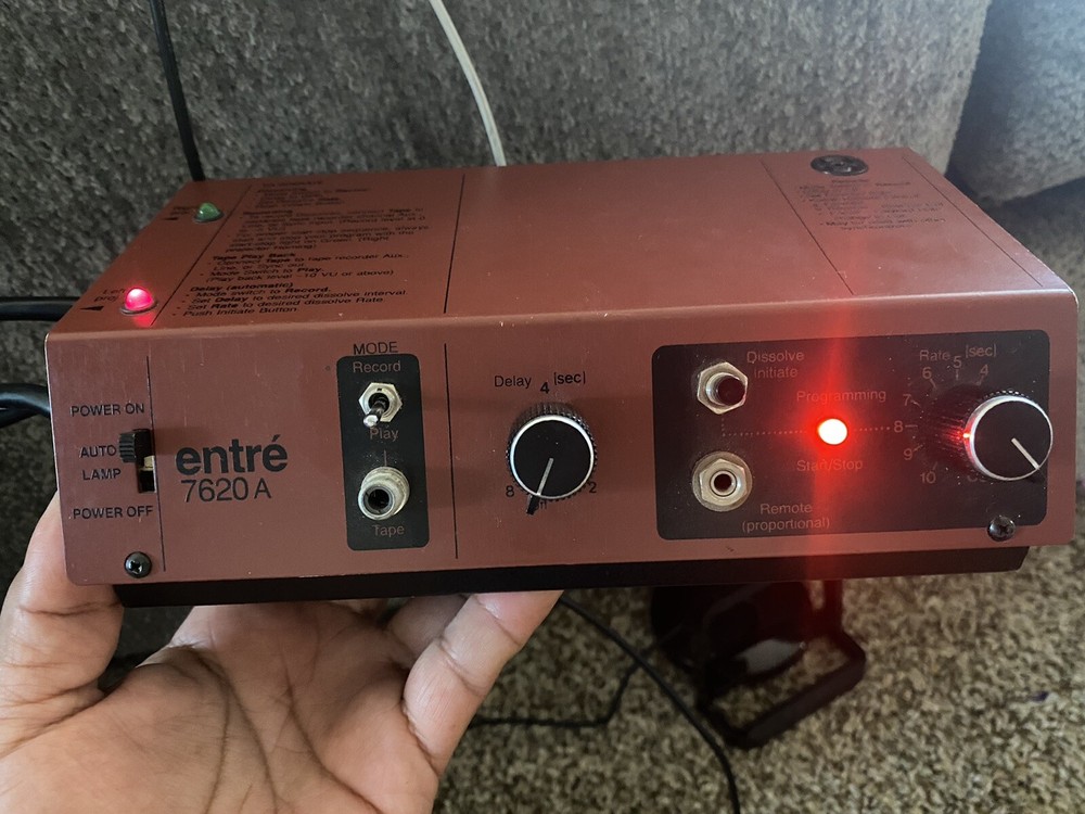 Entre Electronic 7620A Projector Programmer Dissolve Unit Controller