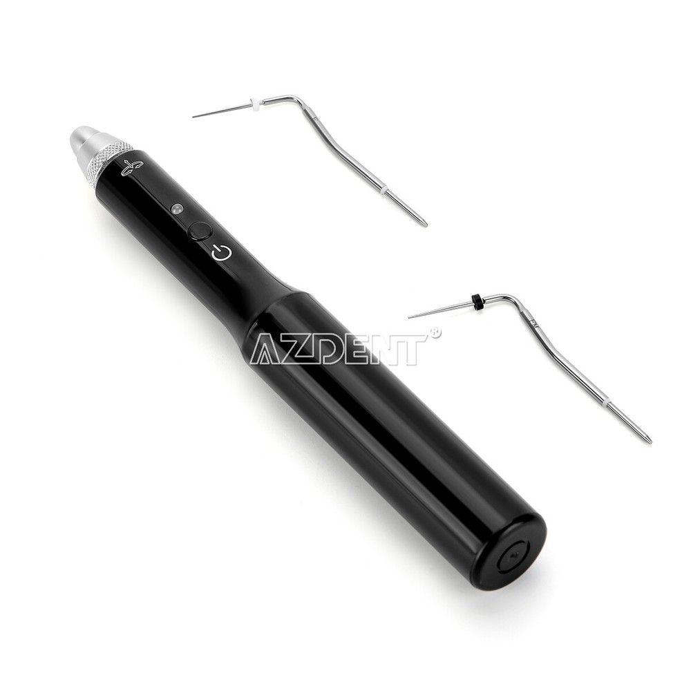 Dental Eododontic Gutta Percha Obturation System Wireless Endo Heated Pen+2 Tips