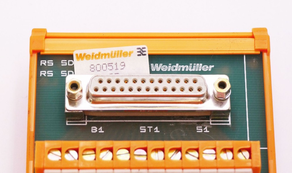 Weidmüller 800519 RS-SD interface -unused-