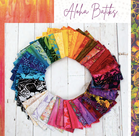Aloha Batiks Moda Charm Pack