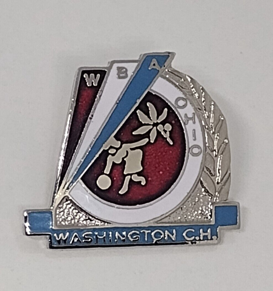 Washington CH Ohio WBA Bowling Lapel Pin