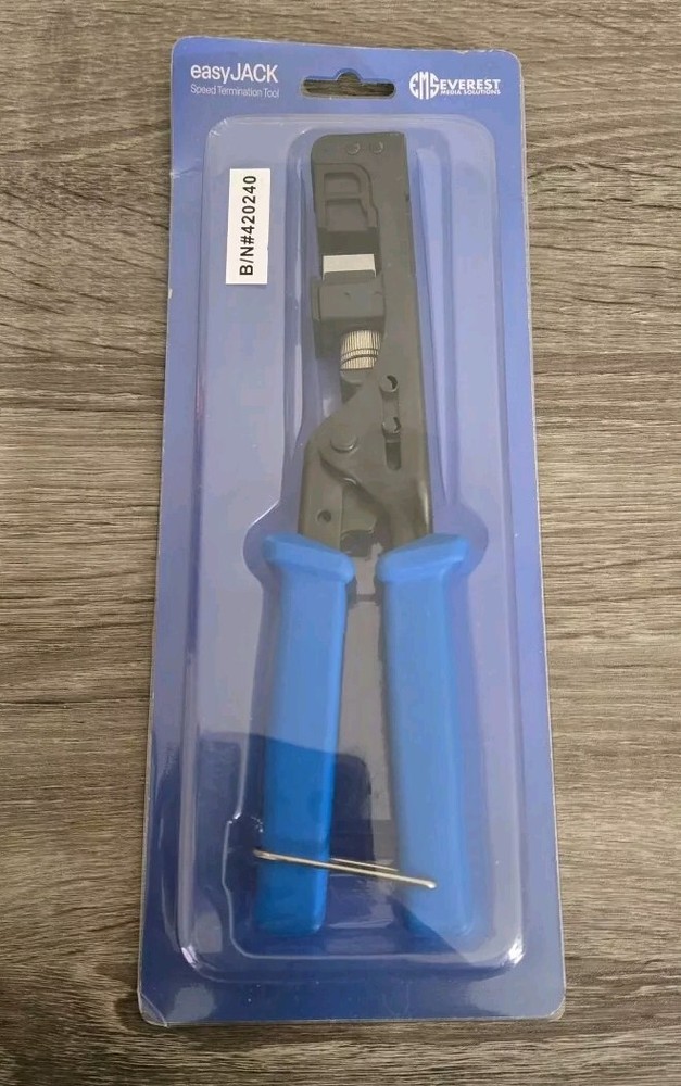 Everest Media Solutions easyJACK - 90° Angled Speed Termination Tool. Free Ship.