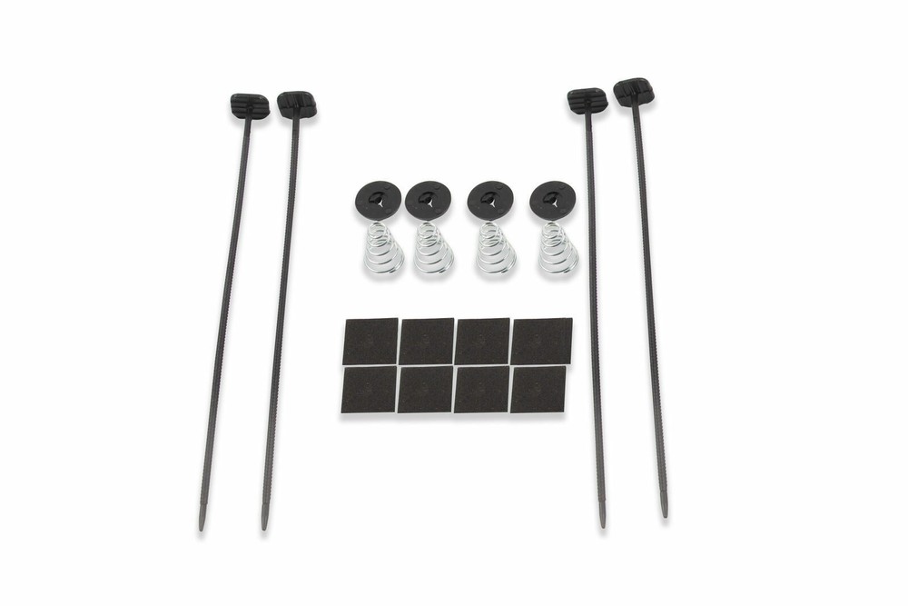 2-Pack Universal Electric Radiator Fan Mounting Kit–Include Zip Tie, Straps&Tabs