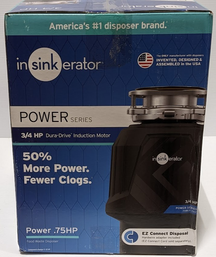 InSinkerator Power Series 3/4 HP Continuous Feed Food Waste Garbage Disposer