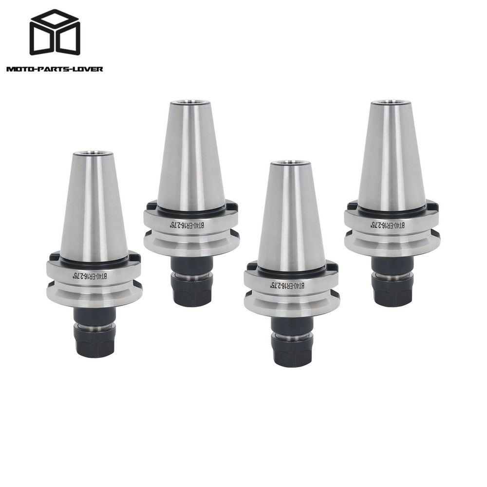 BT40 ER16 70L Collet Chuck Set M16 Thread 4 Pack Toolholders CNC