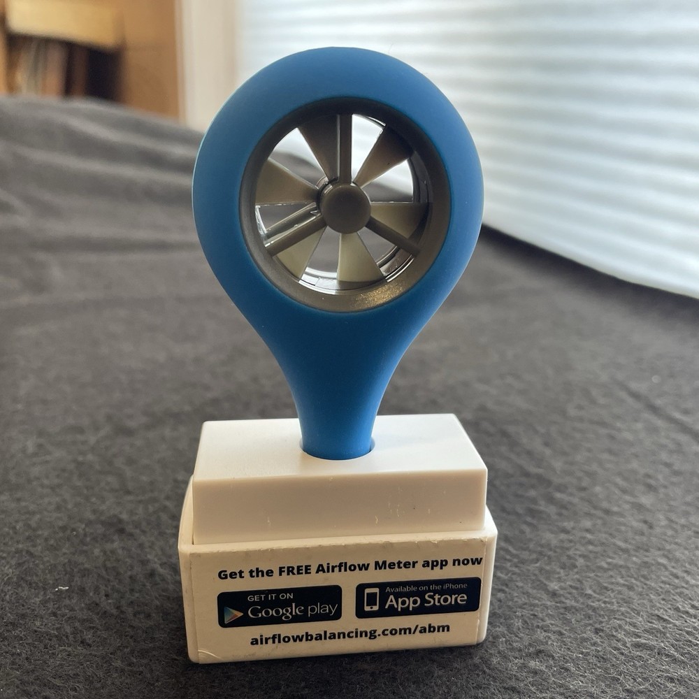 ABM-100 Airflow Meter – Smartphone Anemometer – iOS & Android Compatible