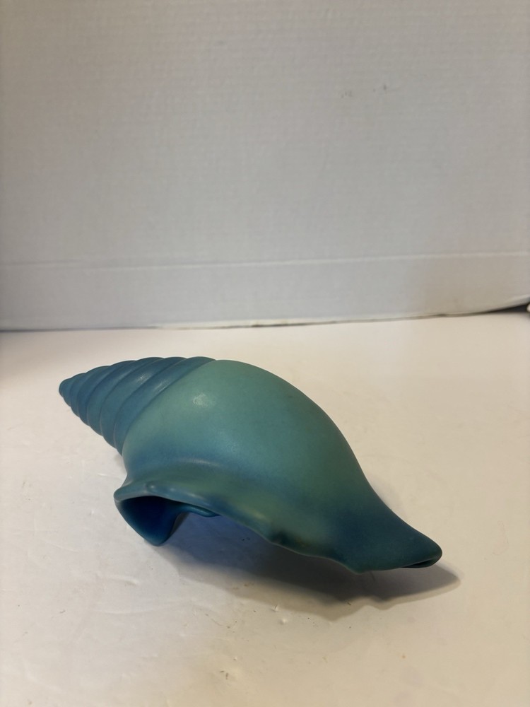 VAN BRIGGLE CONCH SHELL PLANTER